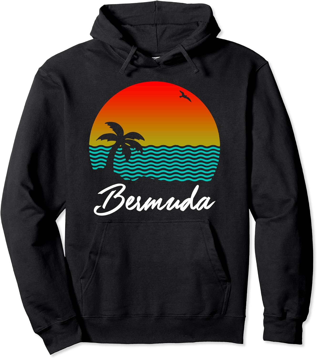 I Love Bermuda! Bermudan Vacation Pullover Hoodie Amazon.co.uk Fashion